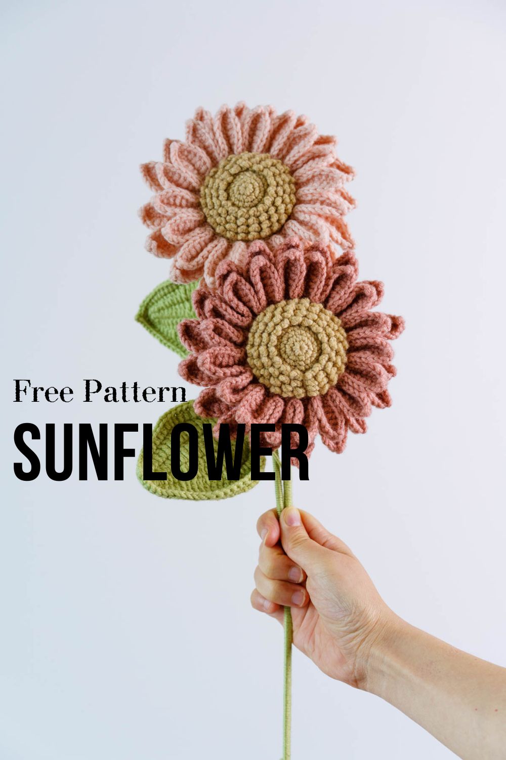 Crochet Sunflower Pattern free crochet pattern