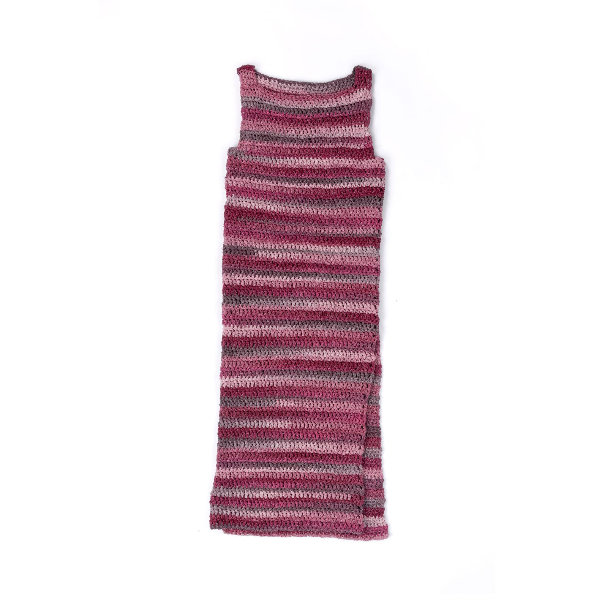 Caron Beginner Shift Dress free crochet pattern