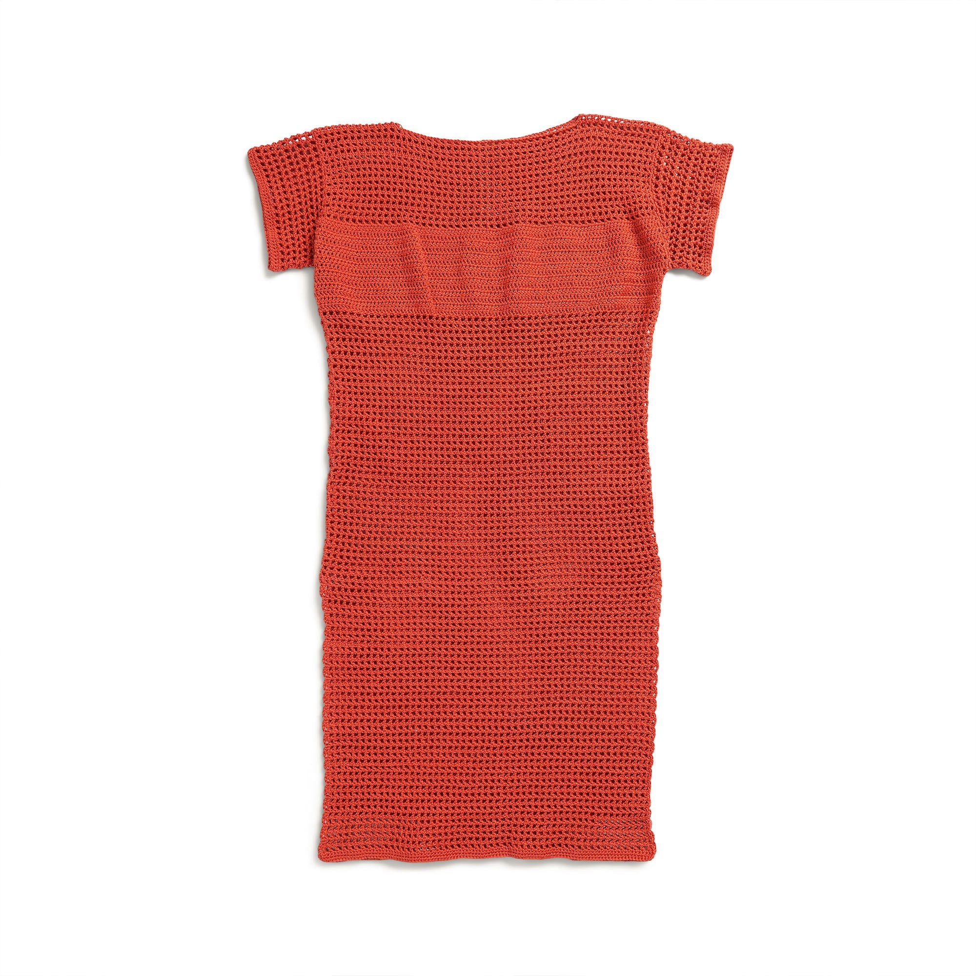 Patons Best in Mesh Dress free crochet pattern