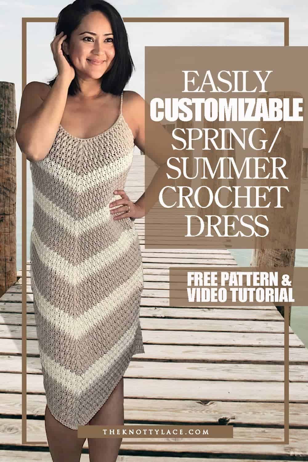 Cafe Latte Spring/Summer Dress free crochet pattern